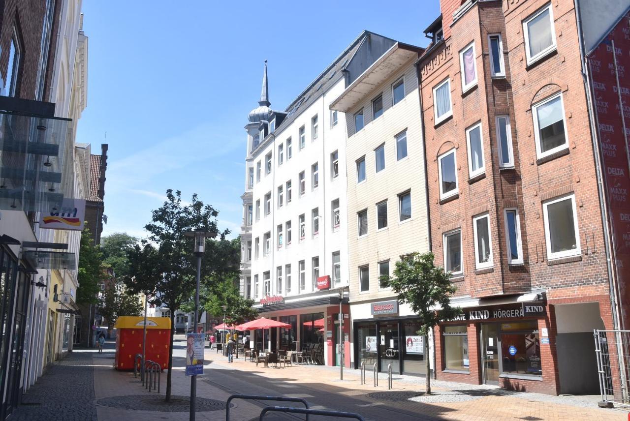 Fewo1846 - Angelburg - Komfortable Wohnung Im Stadtzentrum 弗伦斯堡 外观 照片